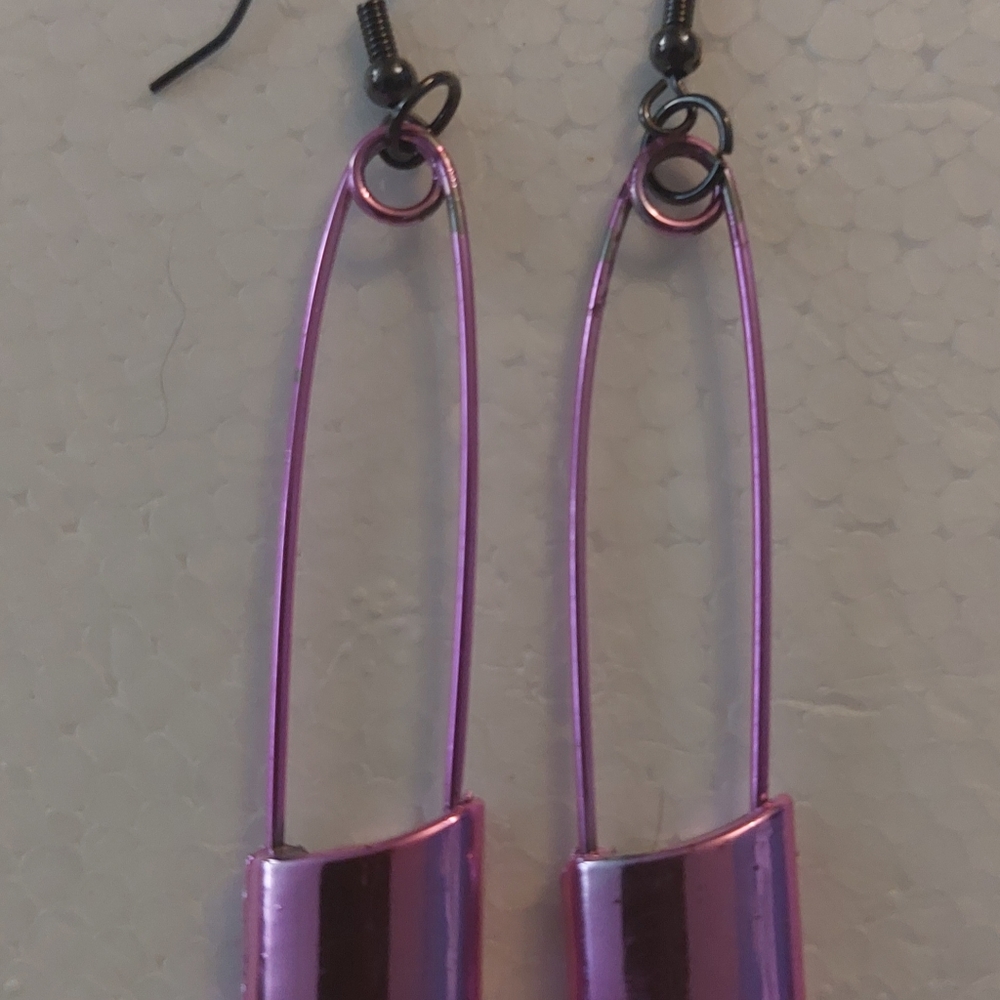Safety Pin Earrings